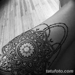 снимка на Mehendi на бедрото от 25.10.2017 г. No 018 - Mehendi на бедрото -