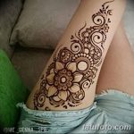 снимка на Mehendi на бедрото от 25.10.2017 г. No 020 - Mehendi на бедрото -