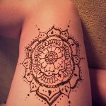 снимка на Mehendi на бедрото от 25.10.2017 г. No 024 - Mehendi на бедрото -