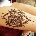снимка на Mehendi на бедрото от 25.10.2017 г. No 026 - Mehendi на бедрото -
