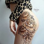 снимка на Mehendi на бедрото от 25.10.2017 г. No 028 - Mehendi на бедрото -