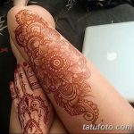 снимка на Mehendi на бедрото от 25.10.2017 г. No 034 - Mehendi на бедрото -