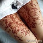 снимка на Mehendi на бедрото от 25.10.2017 г. No 036 - Mehendi на бедрото -