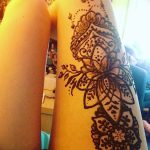 снимка на Mehendi на бедрото от 25.10.2017 г. No 039 - Mehendi на бедрото -