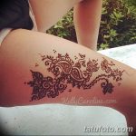 снимка на Mehendi на бедрото от 25.10.2017 г. No 043 - Mehendi на бедрото -
