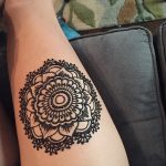 снимка на Mehendi на бедрото от 25.10.2017 г. No 051 - Mehendi на бедрото -