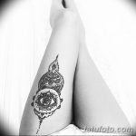 снимка на Mehendi на бедрото от 25.10.2017 г. No 055 - Mehendi на бедрото -