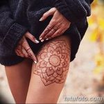 снимка на Mehendi на бедрото от 25.10.2017 г. No 059 - Mehendi на бедрото -