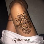 снимка на Mehendi на бедрото от 25.10.2017 г. No 060 - Mehendi на бедрото -
