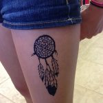 снимка на Mehendi на бедрото от 25.10.2017 г. No 066 - Mehendi на бедрото -