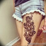 снимка на Mehendi на бедрото от 25.10.2017 г. No 069 - Mehendi на бедрото -