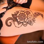 снимка на Mehendi на бедрото от 25.10.2017 г. No 071 - Mehendi на бедрото -