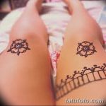 снимка на Mehendi на бедрото от 25.10.2017 г. No 075 - Mehendi на бедрото -