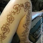 снимка на Mehendi на бедрото от 25.10.2017 г. No 078 - Mehendi на бедрото -