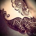 Zeichnungen Henna auf dem Fuß Licht - Variationen über eine temporäre Henna -Tattoo 05082016 1110 tatufoto.ru