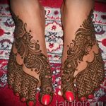 красива мехенди на крака - опции за временна татуировка с къна от 05082016 8118 tatufoto.ru