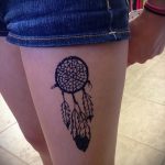 мехенди на крака ловец на сънища - опции за временна татуировка с къна от 05082016 7146 tatufoto.ru