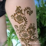 мехенди на крака на бедрото - опции за временна татуировка с къна от 05082016 2164 tatufoto.ru