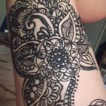 мехенди на крака жартиера - опции за временна татуировка с къна от 05082016 5173 tatufoto.ru