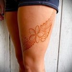 мехенди на крака жартиера - опции за временна татуировка с къна от 05082016 14182 tatufoto.ru