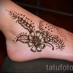 мехенди на краката цветя - опции за временна татуировка с къна от 05082016 4192 tatufoto.ru