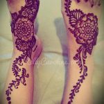 мехенди на краката цветя - опции за временна татуировка с къна от 05082016 14202 tatufoto.ru