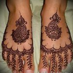 скици на мехенди на крака - опции за временна татуировка с къна от 05082016 5208 tatufoto.ru
