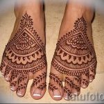 скици на мехенди на крака - опции за временна татуировка с къна от 05082016 6209 tatufoto.ru