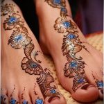 скици на мехенди на крака - опции за временна татуировка с къна от 05082016 7210 tatufoto.ru