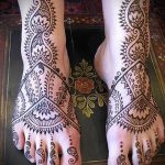 скици на мехенди на крака - опции за временна татуировка с къна от 05082016 8211 tatufoto.ru
