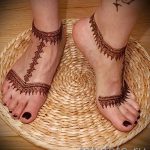 скици на мехенди на крака за начинаещи - опции за временна татуировка с къна от 05082016 2215 tatufoto.ru