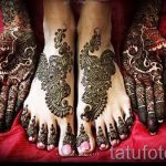 мехенди на пръстите на краката - опции за временна татуировка с къна от 05082016 9226 tatufoto.ru
