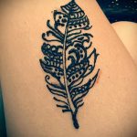 мехенди перо на крака - опции за временна татуировка с къна от 05082016 5241 tatufoto.ru