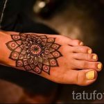 рисунките с къна на крака са леки - опции за временни татуировки с къна от 05082016 3252 tatufoto.ru