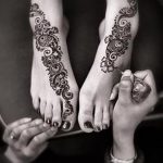 рисунките с къна на крака са леки - опции за временни татуировки с къна от 05082016 6255 tatufoto.ru