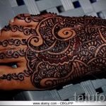 bemalt mit Henna auf den Fuß - Optionen für temporäre Henna -Tattoo auf 05082016 1003 tatufoto.ru