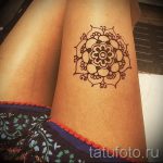 лесен мехенди на крака й - опции за временна татуировка с къна на 05082016 1011 tatufoto.ru