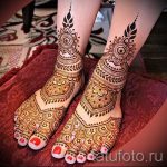 Henna auf den Fuß Figuren - Variationen über eine temporäre Henna -Tattoo 05082016 3016 tatufoto.ru