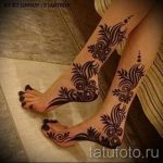 henné sur les chiffres du pied - вариации sur un tatouage au henné temporaire 05082016 2026 tatufoto.ru