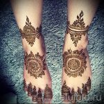 мандала мехенди на крака й - опции за временна татуировка с къна на 05082016 1029 tatufoto.ru