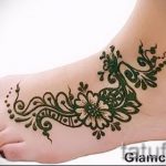 mehendi faciles sur sa jambe - options pour tatouage au henné temporaire sur 05082016 1061 tatufoto.ru