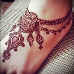 гривна мехенди на крака - опции за временна татуировка с къна на 05082016 1080 tatufoto.ru