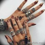 Снимка на Mehendi върху ноктите от 04.08.2018 №017 - Mehendi върху ноктите -