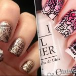 Снимка на Mehendi върху ноктите от 04.08.2018 №053 - Mehendi върху ноктите -