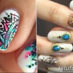 Снимка на Mehendi върху ноктите от 04.08.2018 №081 - Mehendi върху ноктите -