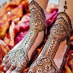 снимка на Mehendi на пръстите на краката от 18.08.2017 г. No 138 - Mehendi на пръстите на краката_