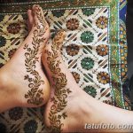 снимка на Mehendi на пръстите на краката от 18.08.2017 г. No 009 - Mehendi на пръстите на краката_