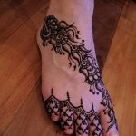 снимка на Mehendi на пръстите на краката от 18.08.2017 г. No 013 - Mehendi на пръстите на краката_
