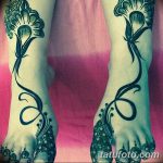 снимка на Mehendi на пръстите на краката от 18.08.2017 г. No 033 - Mehendi на пръстите на краката_