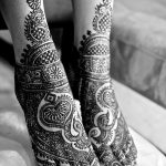 снимка на Mehendi на пръстите на краката от 18.08.2017 г. No 049 - Mehendi на пръстите на краката_